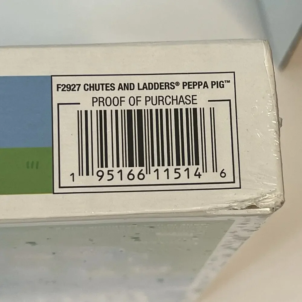 Hasbro Peppa Pig Chutes and Ladders Board‎ Game F2927 New Sealed Preschool Toy